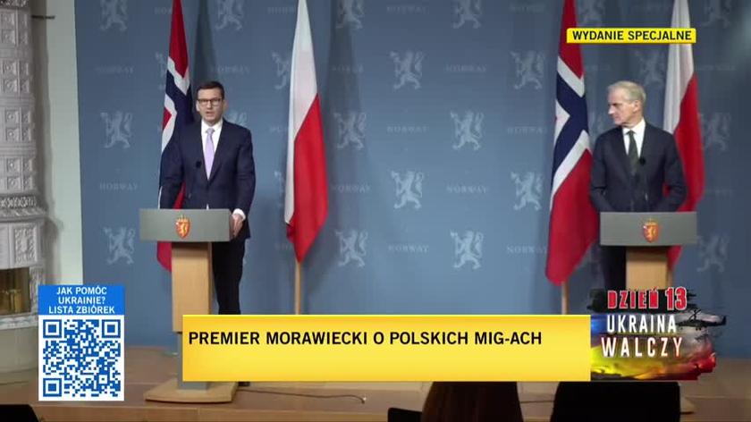 Morawiecki: Polska nie jest częścią tej wojny