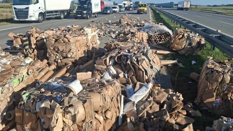Utrudnienia na autostradzie A1