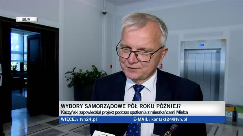 PiS chce przesunąć wybory samorządowe. Burmistrz Kluczborka komentuje 