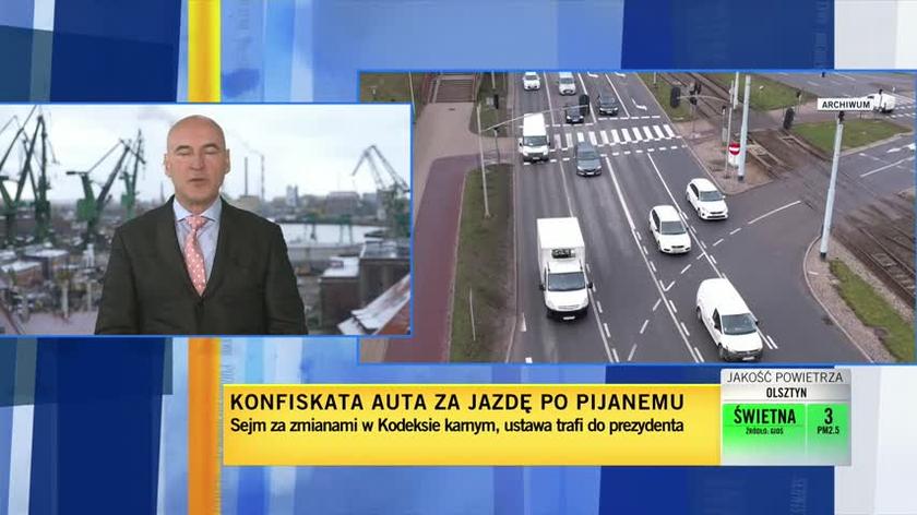 Marek Konkolewski o konfiskacie samochodu za jazdę po pijanemu