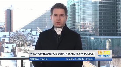 Maciej Sokołowski o debacie w Parlamencie Europejskim na temat "faktycznego zakazu aborcji w Polsce" 