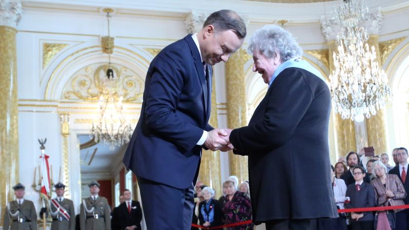 Prezydent Andrzej Duda wręczył odznaczenia państwowe