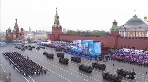 Parada Zwycięstwa na placu Czerwonym (nagranie z 2021 roku)