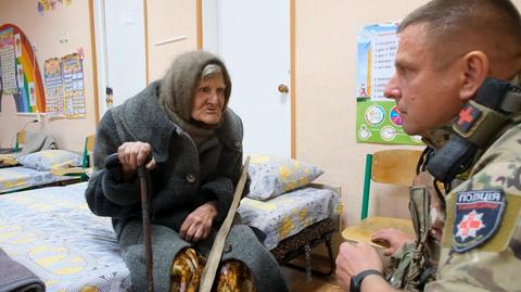 98-latka uciekła z terenów okupowanych przez Rosję. Pokonała pieszo 10 kilometrów