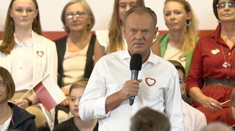 Tusk pytany o politykę migracyjną. "Mam bardzo twarde, jednoznaczne poglądy na bezpieczeństwo państwa"