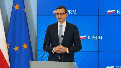 Premier Morawiecki o obniżce stawki VAT za gaz ziemny i energię elektryczną