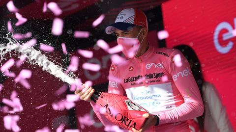 Pierwszy w historii lider Giro z Węgier. Niedawno startował w polskim zespole