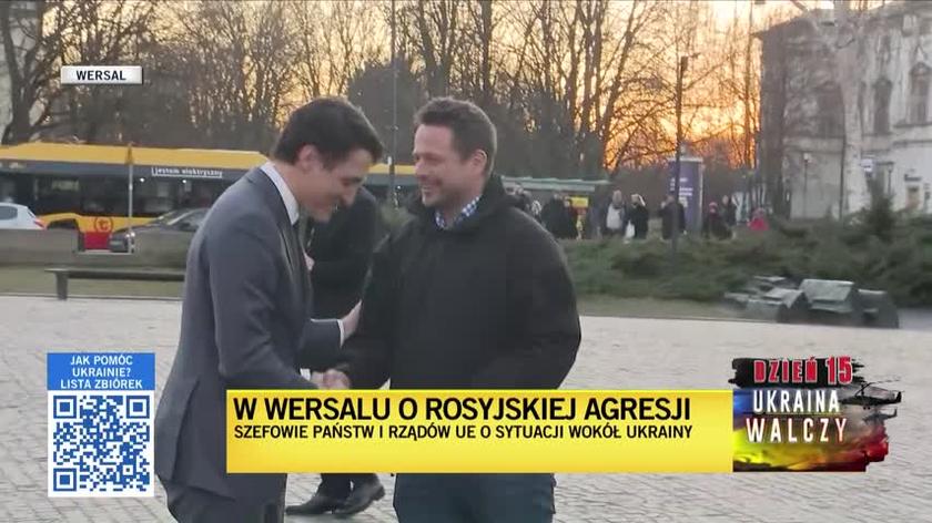Justin Trudeau spotkał się z Rafałem Trzaskowskim