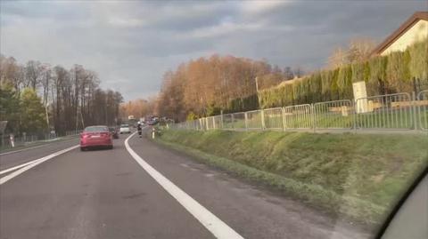 Wypadek autokaru w Fajsławicach