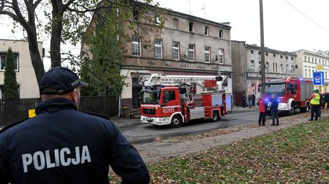 Tragedia w Inowrocławiu. W pożarze kamienicy zginęła matka i jej trzy córki