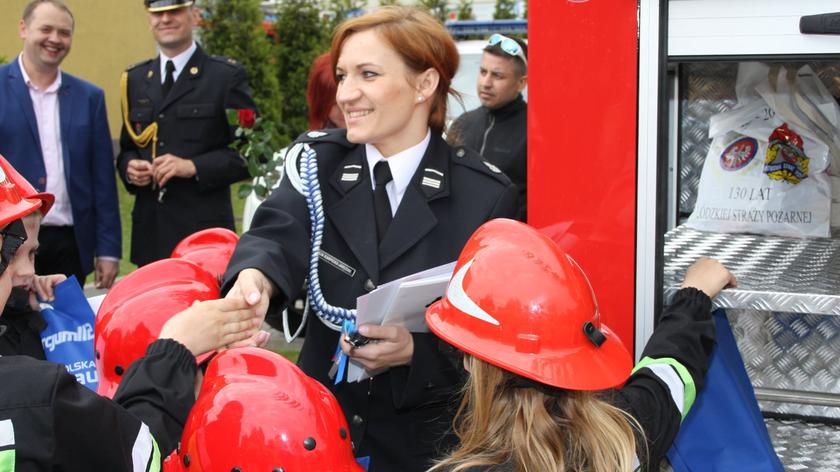 Strażacy na ratunek swojej koleżance - druhnie z OSP