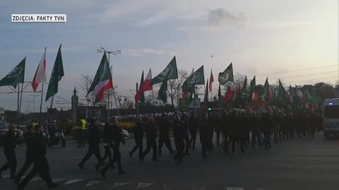 Marsz ONR przeszedł w sobotę przez Gdańsk