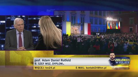 Prof. Rotfeld: w Polsce oczekiwano zapowiedzi czegoś, co będzie autentycznym przełomem 
