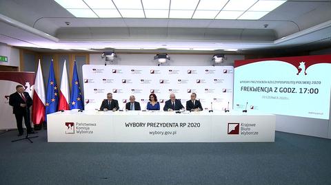 PKW: frekwencja na godzinę 17 wyniosła 47,89 procent 