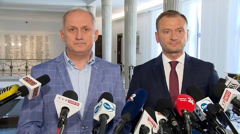 Posłowie PO-KO chcą odwołania marszałka Sejmu Marka Kuchcińskiego