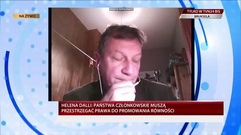 Halicki: polski rząd nie ma mandatu do tego, żeby walczyć z wartościami demokratycznymi, z Unią Europejską