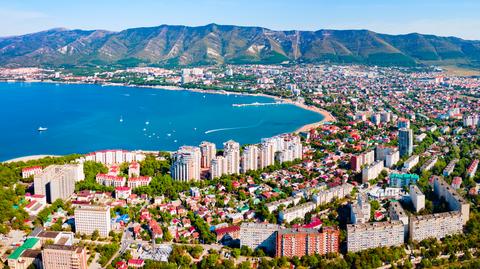 Kraj Krasnodarski położony jest nad Morzem Czarnym