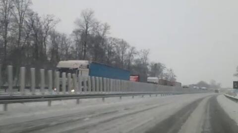 Dolny Śląsk. Trudne warunki dla kierowców