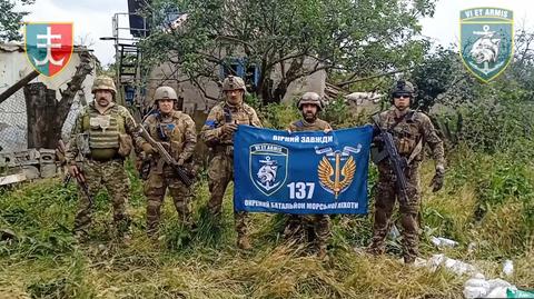 Wieś Makariwka w rękach sił ukraińskich 