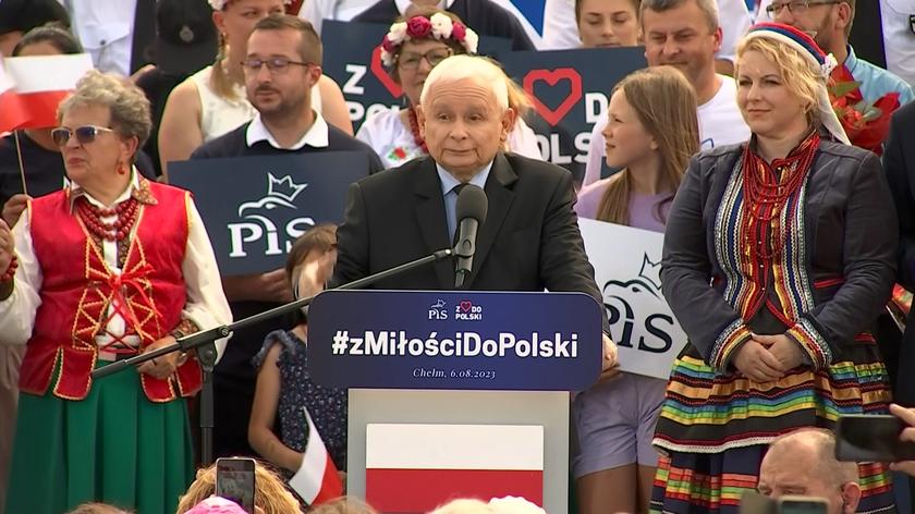 Kaczyński: a huge part of Poles go mushroom picking, this is part of our freedom