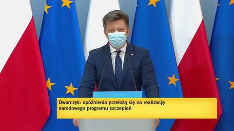 Michał Dworczyk o szczepieniach w zakładach pracy