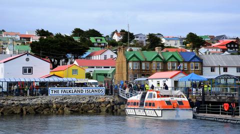 Falklandy na Oceanie Atlantyckim