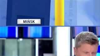 Łukaszenka wysiadł ze śmigłowca z bronią w ręku. Andrzej Zaucha komentuje
