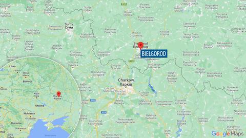 Seria wybuchów w pobliżu Biełgorodu (nagranie z 27 kwietnia)
