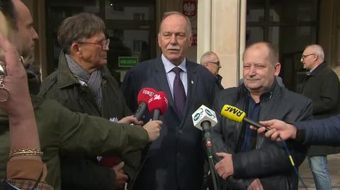 Ryszard Proksa z oświatowej "Solidarności" po spotkaniu z ministrem Czarnkiem