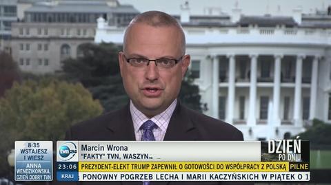 Korespondent "Faktów" TVN o rozmowie Duda-Trump