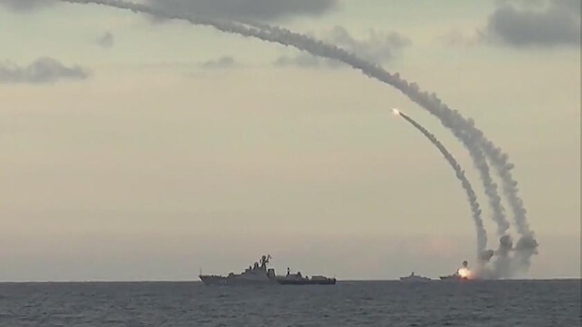 Rosjanie ostrzelali Syrię z Morza Kaspijskiego