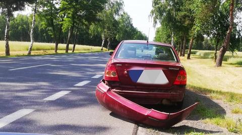 Pijany spowodował kolizję i odjechał