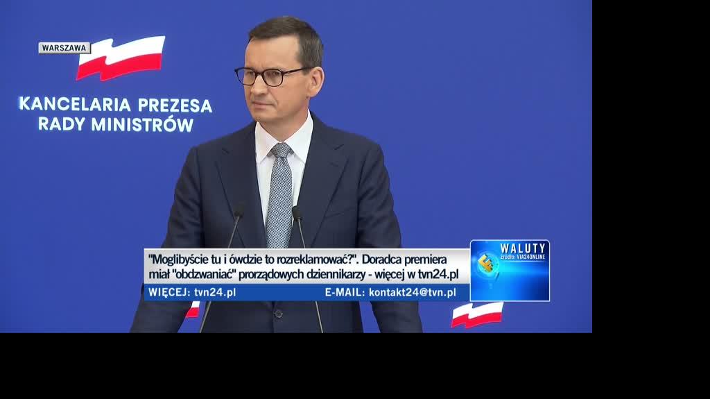 morawiecki o handlarzu bronią
