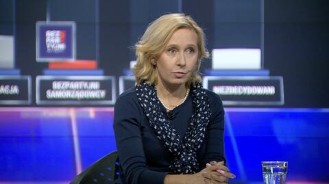 Dr Materska-Sosnowska o sondażu dla "Faktów' TVN i TVN24: widać zysk dla partii opozycyjnych