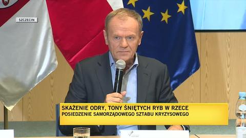 Skażenie Odry. Donald Tusk apeluje do premiera, prezydenta i prezesa PiS o powrót z wakacji 