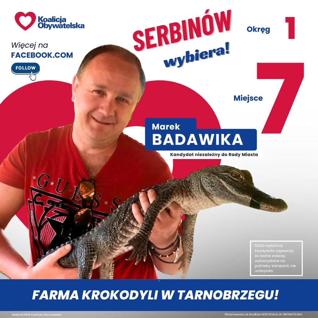 Plakat Marka Badawiki