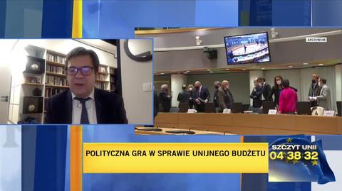 Marcin Zaborowski o unijnym budżecie i zapowiedziach weta