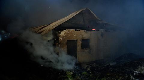 Straż pożarna gasiła pożar w miejscowości Więciórka