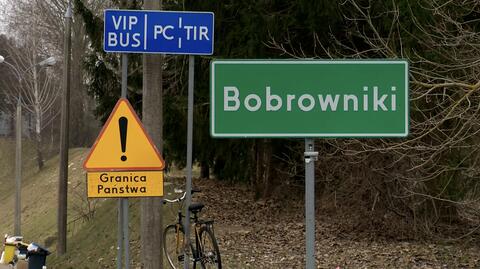 Przejście graniczne na polsko-białoruskiej granicy w Bobrownikach. Tymczasowo zawieszono ruch