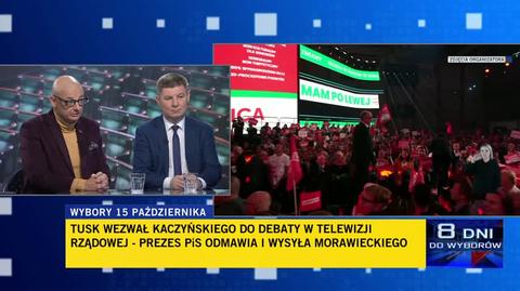 Grabiec: po debacie w TVP spodziewamy się właściwie wszystkiego