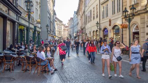 Praga, stolica Czech (nagrania archiwalne)