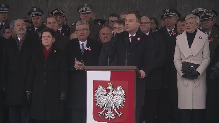 Prezydent Andrzej Duda: świętujmy niepodległość wspólnie