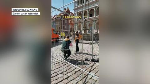 Poznań advises how to take photos during renovations.  No excavators