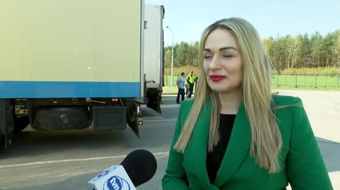 Rzeczniczka KAS w Zielonej Górze o transporcie ciężarówek z Ukrainy