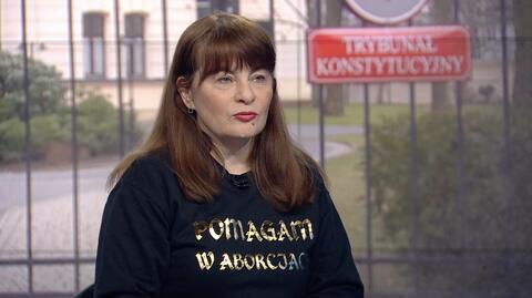 Justyna Wydrzyńska: zostałam skazana za pomoc, to jest kuriozalne, skandaliczne