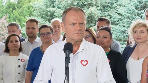 Tusk: dajmy 1 października pełną wiarę w zwycięstwo