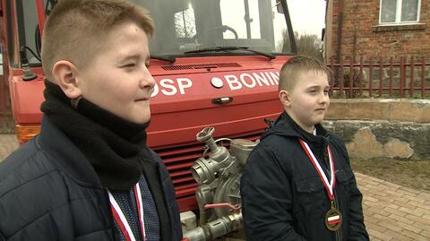 Bartosz i Piotr Matysek otrzymali medale za bohaterską postawę