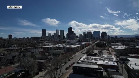 Denver, miasto w stanie Kolorado. USA