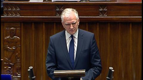 Wystąpienie ówczesnego ministra nauki Jarosława Gowina z 11 maja 2016 roku