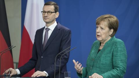 Angela Merkel o rozmowach między Polską a KE